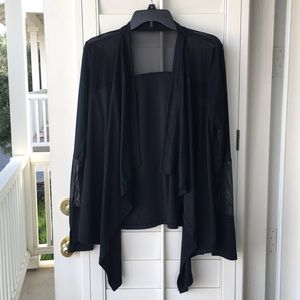 ⭐️ NWOT TLF fitness brand lightweight cardigan